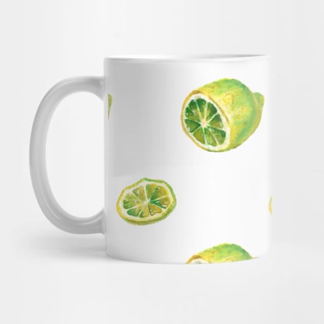 Tropical fruits pattern by GreekTavern